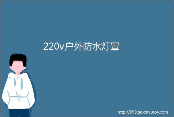 220v户外防水灯罩