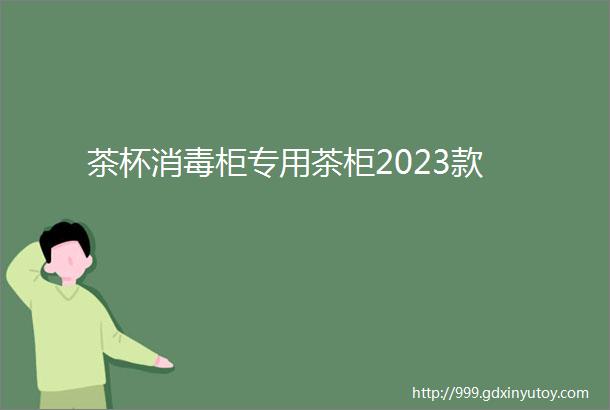 茶杯消毒柜专用茶柜2023款